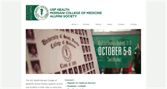 Desktop Screenshot of medicine.usfhealthalumni.net