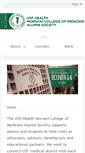 Mobile Screenshot of medicine.usfhealthalumni.net